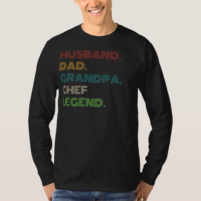 kulinarische Hinterlassenschaft: Ehemann, Vater, O T-Shirt (Vorderseite)