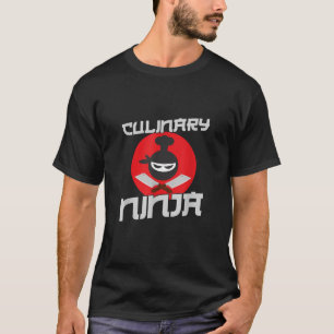 Kulinarische Ninja lustig für Köche und Koch T-Shirt