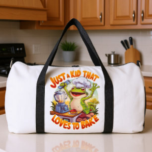 Kulinarischer Frosch: Frogtastische Blender-Magie Duffle Bag