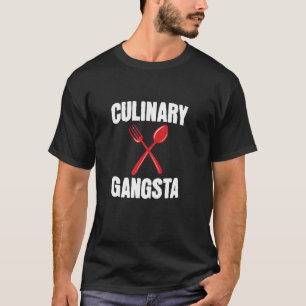Kulinarischer Gangsta, lustiger Koch Restaurant Wi T-Shirt