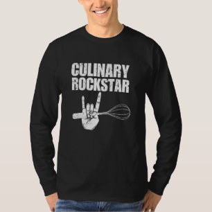 Kulinarisches Design Männer Koch Kochen T-Shirt