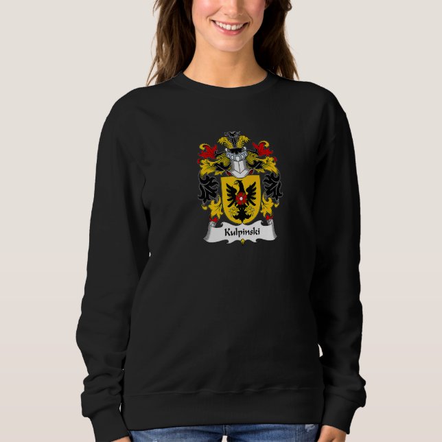 Kulpinski-Familienwappen Sweatshirt (Vorderseite)