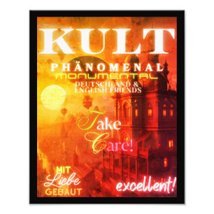 KULT PHÄNOMENAL MONUMENTAL FOTODRUCK