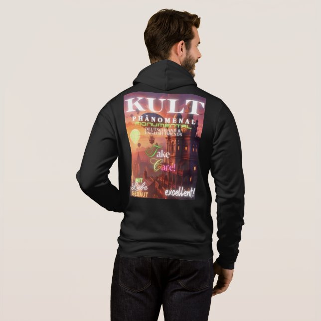 KULT PHÄNOMENAL MONUMENTAL HOODIE (Schwarz voll)