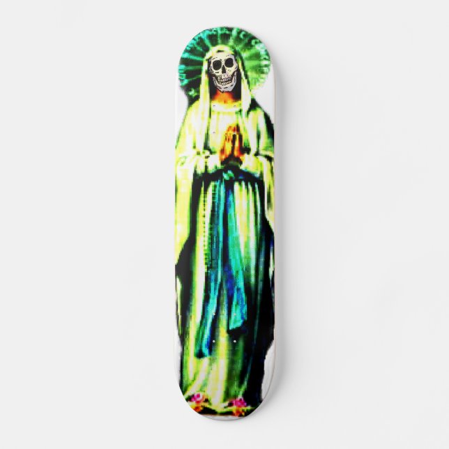 Kult von Sankt Muerte Skateboard (Vorderseite)