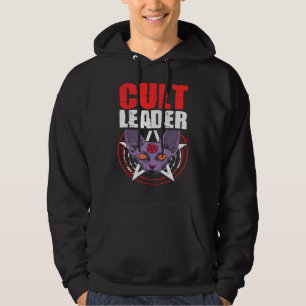 Kultführer Katze Satanische Hexerei Baphomet Okkul Hoodie