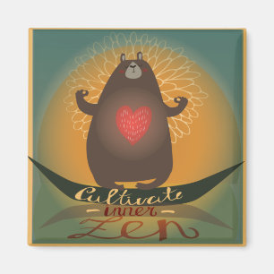 Kultivieren des inneren Zen Magnet