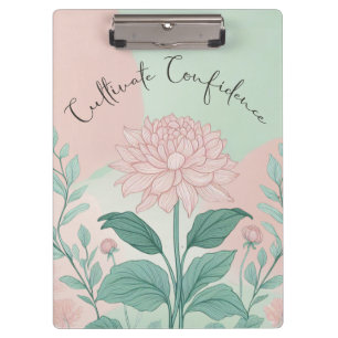 Kultivieren des Vertrauensplaners Klemmbrett