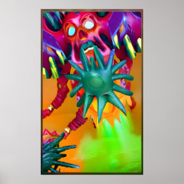 Kultivierter Rohling Poster