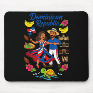 Kultur der Dominikanischen Republik Tanz Reisen Mousepad