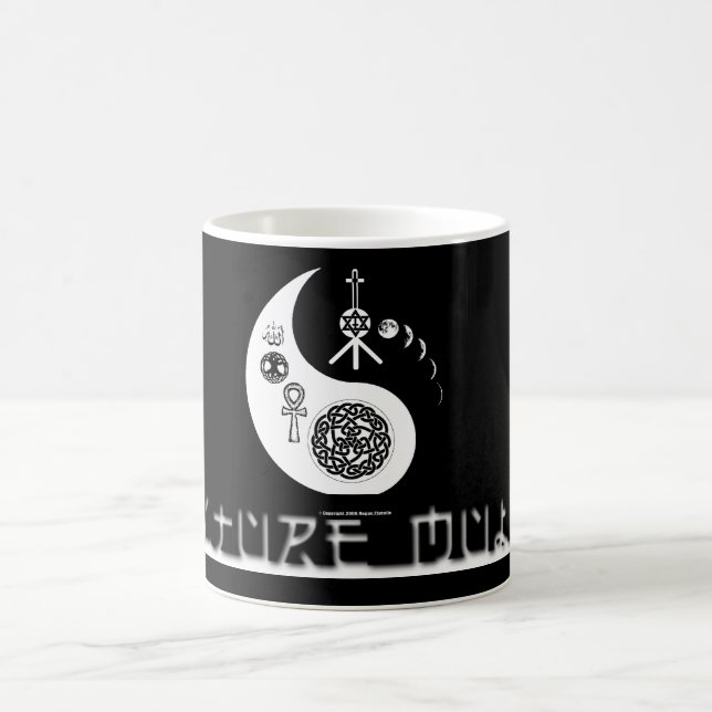 Kultur-Laubdecken-verwandelnde Tasse (Mittel)