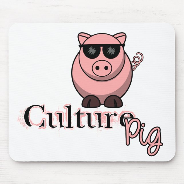 Kultur-Schwein offiziell Mousepad (Vorne)