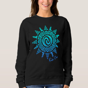 Kultur Sun Kia Ora Symbol Haka Neuseeland Sweatshirt