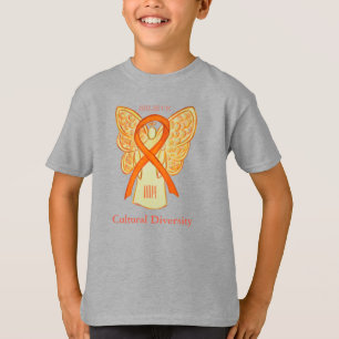 Kulturbewusstsein Orange Ribbon T - Shirt Diversit