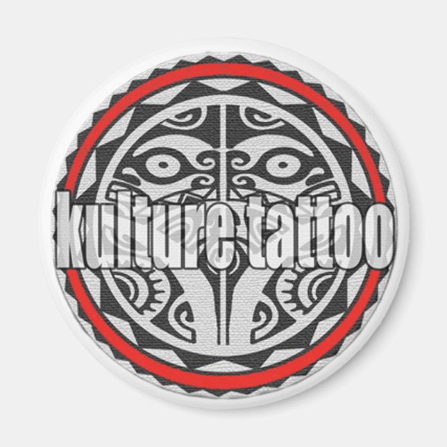 Kulture Tattoo-Magnet Magnet (Vorne)
