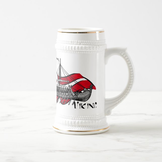 Kulturelle Geschenke Dänische-Viking-Schiffs von Bierglas (Rechts)