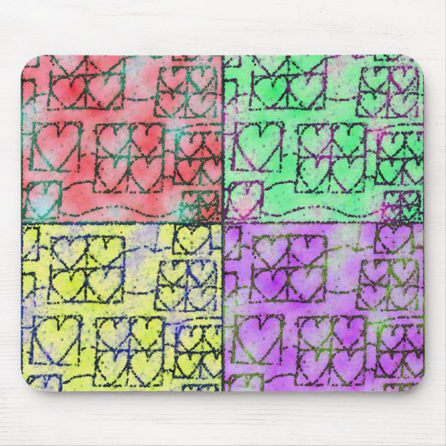 kulturelles Diversity Mousepad (Vorne)