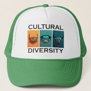 Kulturelles Diversity Truckerkappe