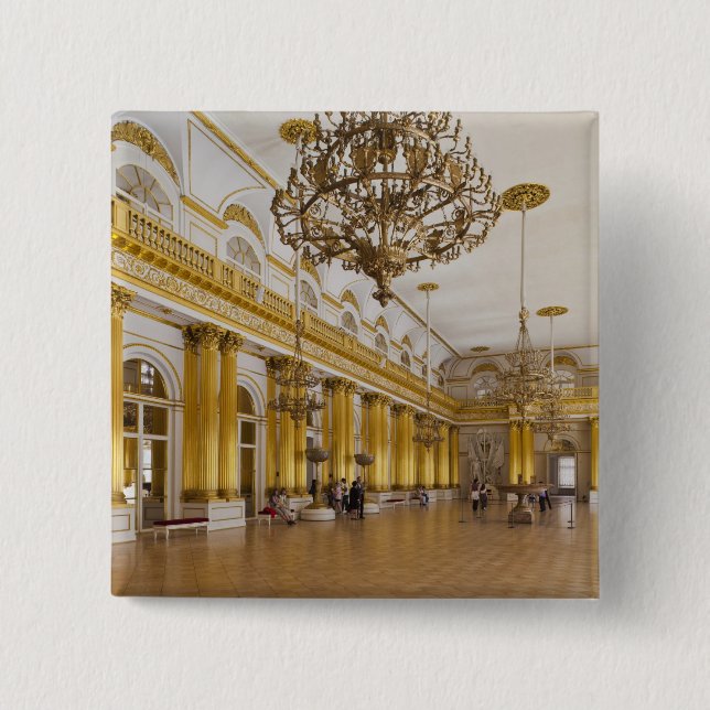 Kulturmuseum, Saal 191, Die große Halle Button (Vorderseite)