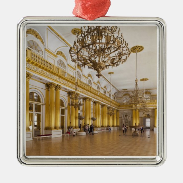 Kulturmuseum, Saal 191, Die große Halle Ornament Aus Metall (Vorne)