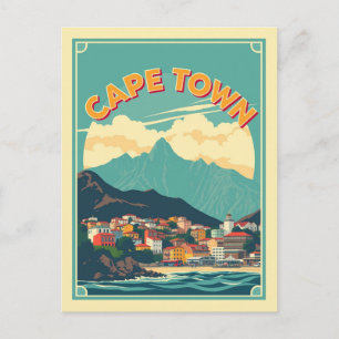 Kulturmuster Reise Kapstadt, Südafrika Postkarte