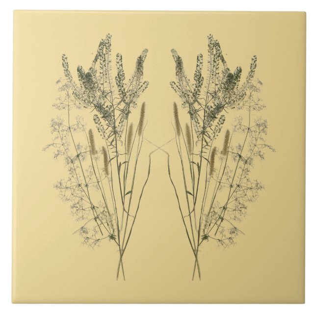 Kulturschätze des Sommers auf einer Keramik - C Fliese (Vorderseite)