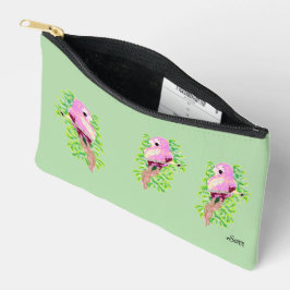 Kulturtasche : Exotische Vögel Zubehörtasche