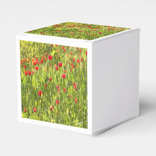 Kulturwiese Mohnlandschaft Geschenkschachtel