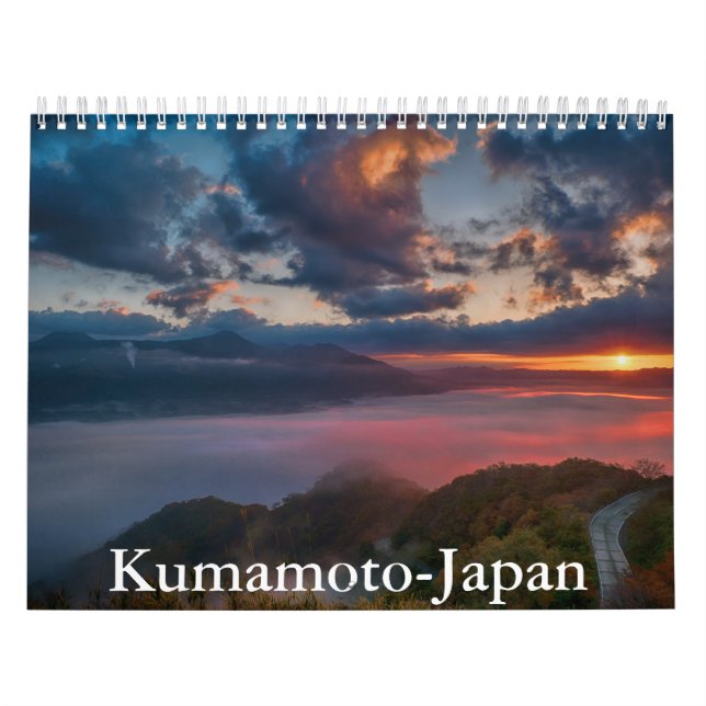 Kumamoto-Japan-Kalender Kalender (Titelbild)