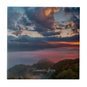 Kumamoto, Japan Sunset, Fliese