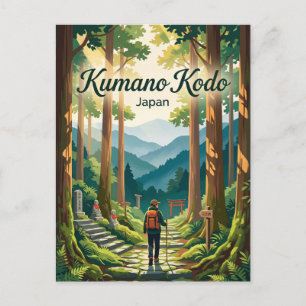Kumano Kodo Japan Postkarte