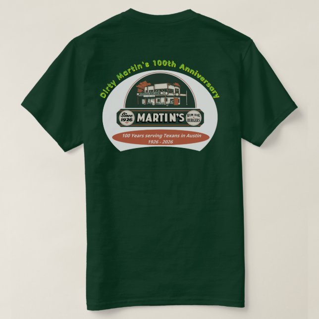 KumBack Burger T-Shirt (Design Rückseite)