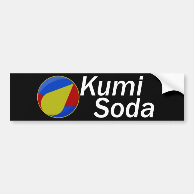 Kumi-Soda-voller Logo-Autoaufkleber Autoaufkleber (Vorne)