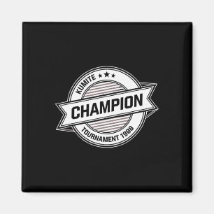 Kumite Champion Martial Arts Kung Fu Karate Kino Magnet