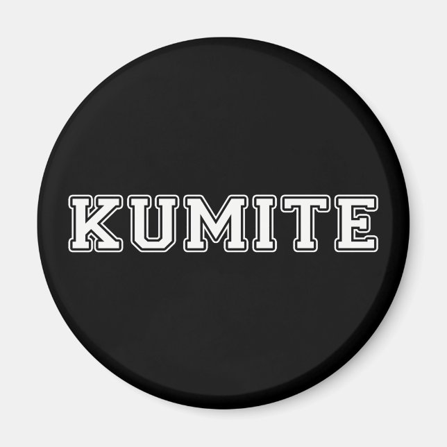 Kumite Magnet (Vorne)