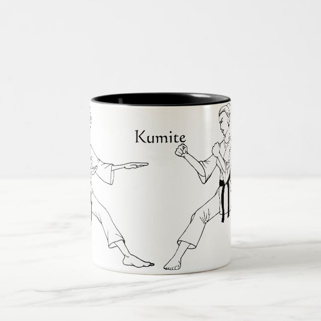 Kumite Zweifarbige Tasse (Mittel)