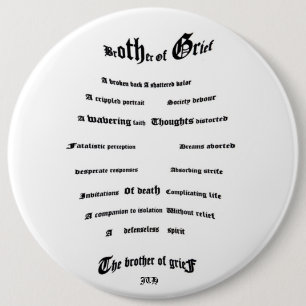 Kummerbruder Button