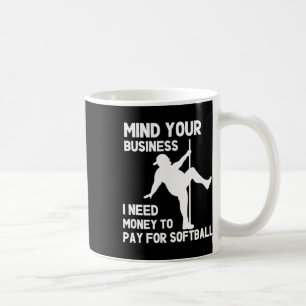Kümmere dich um deinen Kram, ich brauche Geld, um Kaffeetasse
