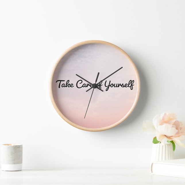 Kümmere dich um dich selbst uhr (Zuhause)
