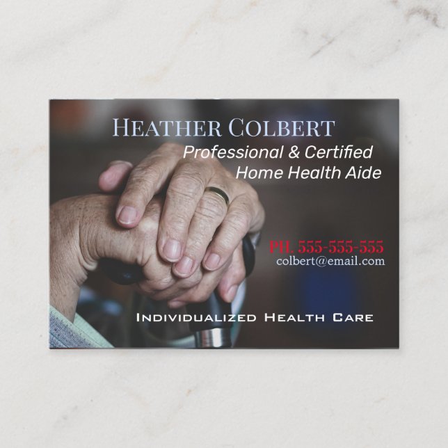 Kümmern4U Trusty Beruflich Visitenkarte (Vorderseite)