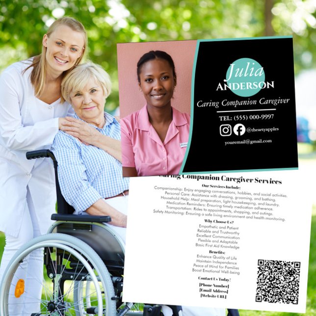 Kümmern Companion Caregiver Postkarte (Von Creator hochgeladen)