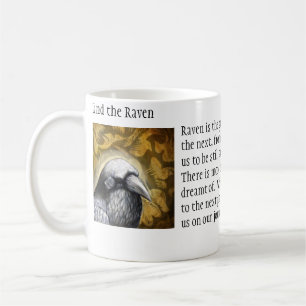 Kümmern Sie sich den um Raben Tasse