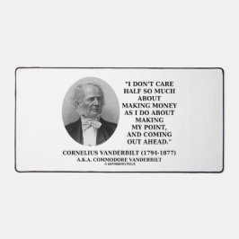 Kümmern Sie sich nicht so sehr darum, Geldposten z Schreibtischunterlage