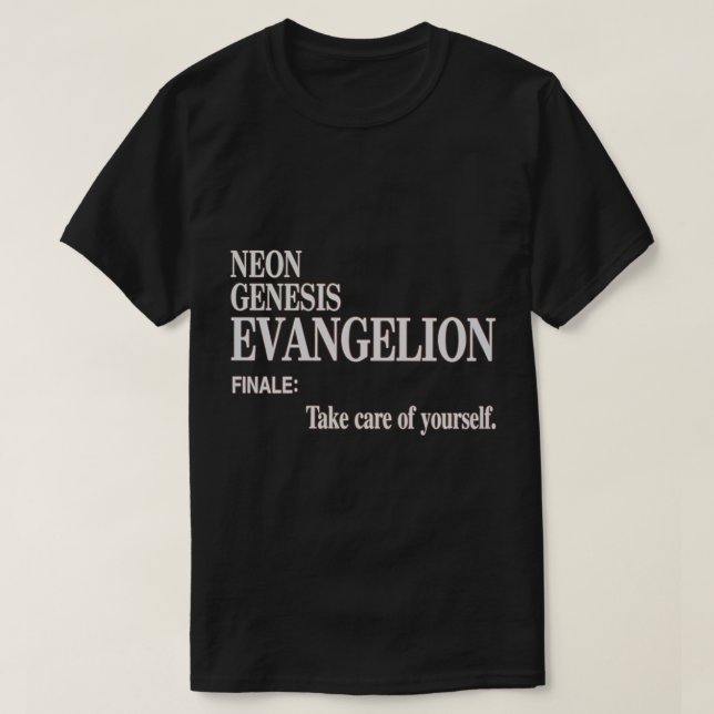 Kümmern Sie sich um - Evangelion T-Shirt (Design vorne)
