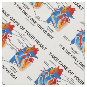 Kümmern Sie sich um Ihrem Herzen, das es nur eins Stoff