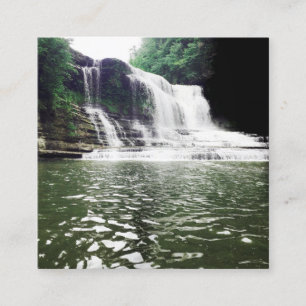 Kumminstfälle Quadratische Visitenkarte