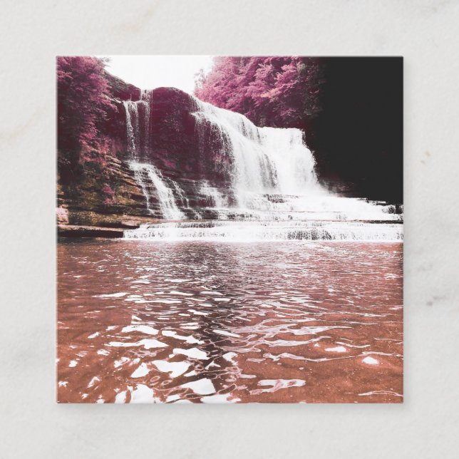 Kumminstfälle Quadratische Visitenkarte (Vorderseite)