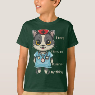 Kümmre Cat Nurse: Das ist mein Ding T-Shirt