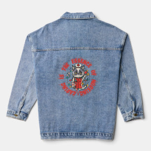 Kümmre ist das Wesen der Pflege Jeansjacke