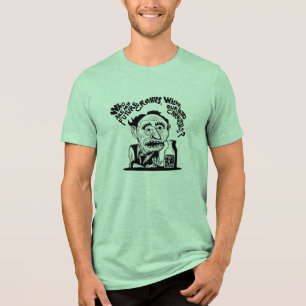 Kumpane und Karussell der Zukunft Tri-Blend Shirt